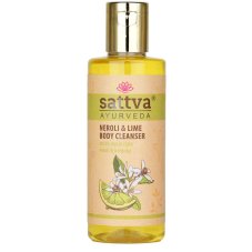Sattva Body Wash Telové čistiace prostriedky Telové mydlo Neroli & Lime 210 ml