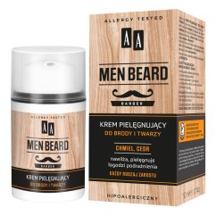 AA, Men Beard krem pielęgnujący do brody i twarzy 50ml