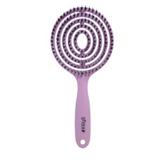 KillyS, Ovalo Flexi Hair Brush owalna szczotka do włosów Pudrowy Róż