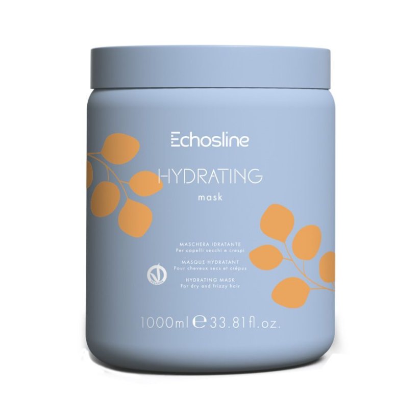 ECHOSLINE, Hydratačná hydratačná maska na vlasy 1000ml