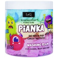 LaQ 3-barevná prací pěna Balónová guma 100g