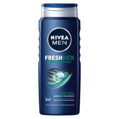 Nivea, Men Fresh Kick 3w1 żel pod prysznic 500ml