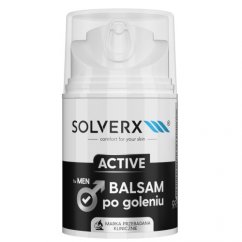 SOLVERX, Aktívny balzam po holení pre mužov 50ml