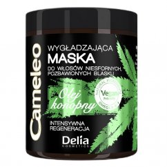 Cameleo, Green Hair Care vyhladzujúca maska z konopného oleja na nepoddajné vlasy 250ml