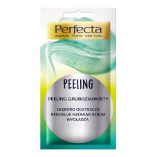 Perfecta, hrubozrnný peeling hloubkově čistí redukuje přebytečný kožní maz vyhlazuje 8ml