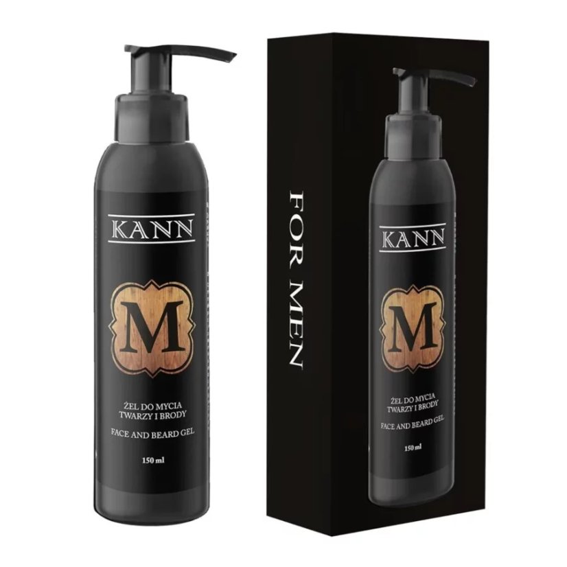 KANN, Face And Beard Gel żel do mycia twarzy i brody 150ml