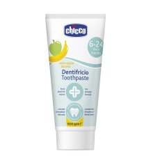 Chicco Zubná pasta s fluoridom 1000ppm s príchuťou jablka a banánu 6-24m 50ml