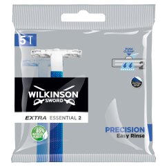 Wilkinson, Extra Essential 2 Precision jednorazowe maszynki do golenia dla mężczyzn 5szt