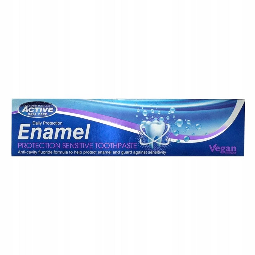Beauty Formulas, Sensitive Enamel Protect Toothpaste pasta do zębów wrażliwych ochrona szkliwa 100ml