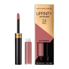 Max Factor, Lipfinity Lip Colour dvojfázový tekutý rúž s dlhotrvajúcim efektom 015 Ethereal