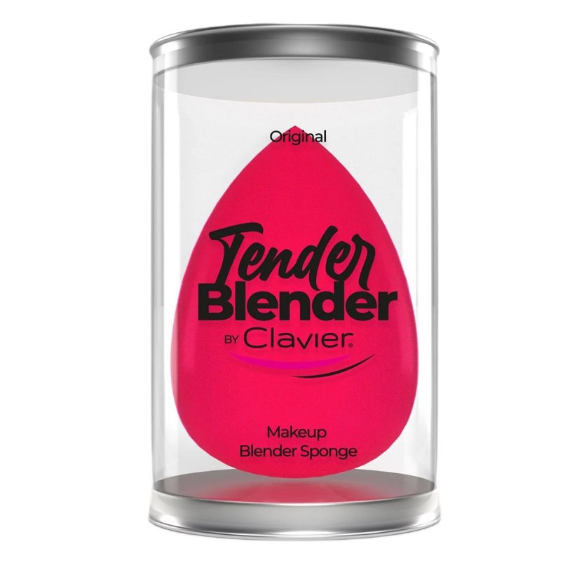 Clavier Tender Blender měkká houbička na make-up slza růžová