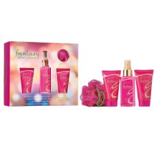 Britney Spears Fantasy sada tělová mlha 100ml + tělové mléko 50ml + sprchový gel 50ml + flanel