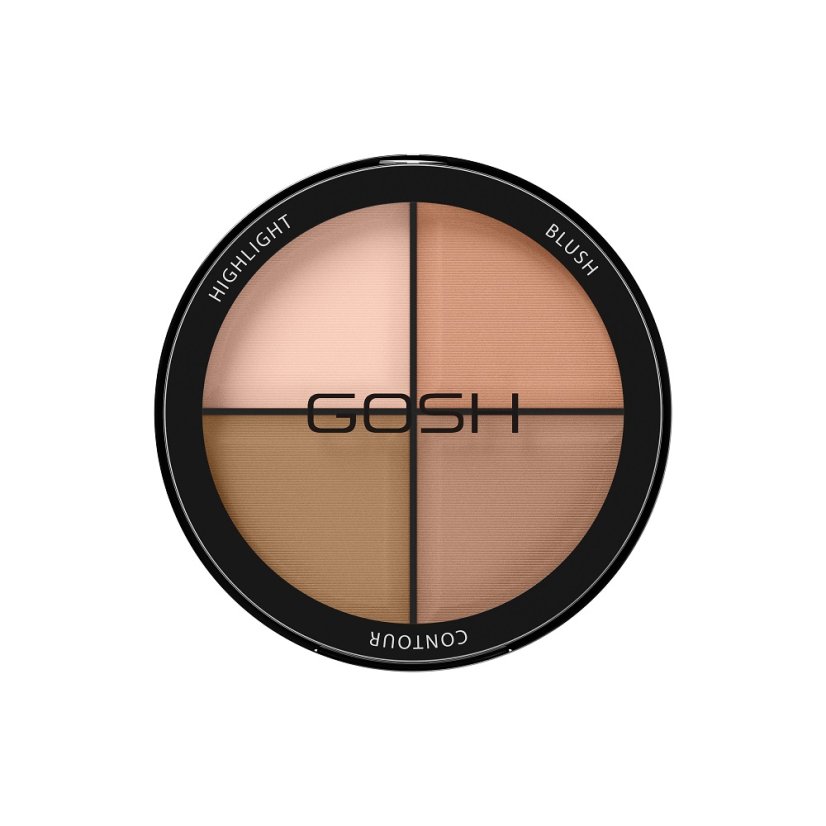 Gosh, Contour´n Strobe Kit konturovací paletka 001 Light 15g