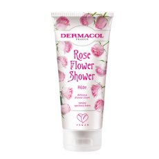 Dermacol Rose Flower Shower, sprchový krém pro ženy, 200 ml,