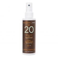 Korres, Walnut + Coconut Clear Sunscreen Body SPF20 ochranný telový sprej 150ml