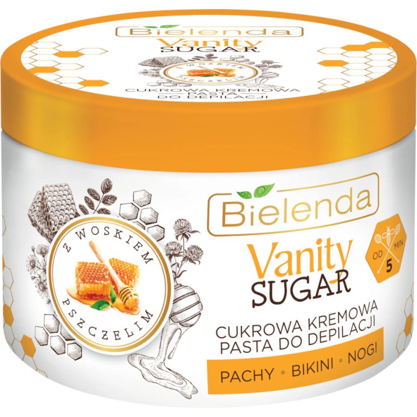 Bielenda, Vanity Sugar cukrowa kremowa pasta do depilacji 100g