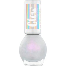 Miss Sporty, Glow Glitter Coat lak na nechty 010 Icy Blush 7ml