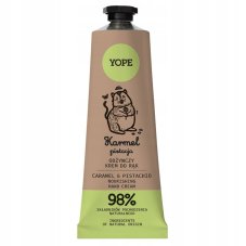 Yope Karmel & Pistacja Přírodní výživný krém na ruce Karamel & Pistácie 50 ml