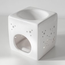 Flagolie Aromatherapy Fireplace Cube White