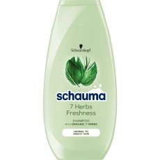 Schauma, 7 Herbs Freshness šampón na mastné a normálne vlasy 250ml