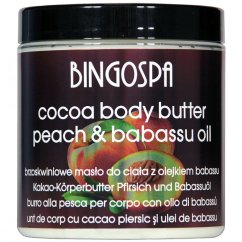 BingoSpa, Broskyňové telové maslo s olejom babassu 250g