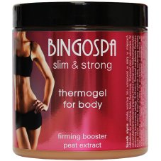 BingoSpa Slim & Strong termální tělový gel se zpevňujícím komplexem a rašelinou 250g
