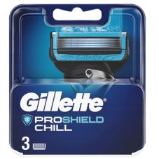 Gillette, náhradné žiletky ProShield Chill 3ks.