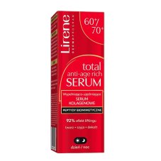 Lirene Total Anti-Age Rich Filling and firming collagen serum 60/70+ 30 ml