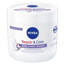 Nivea, Repair &amp; Care Sensitive hydratačný a ochranný krém 400 ml