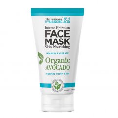 The Conscious, intenzívna hydratačná maska na tvár s kyselinou hyalurónovou a organickým avokádom 50ml