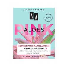 AA, Aloes Pink krem intensywnie nawilżający żelowy na dzień 50ml