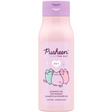 Pusheen, Šampon a sprchový gel 2 v 1, šampon a sprchový gel 400 ml