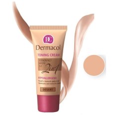 Dermacol, Tónovací krém 2v1 Hypoalergénny hydratačný a podkladový krém Desert 30ml