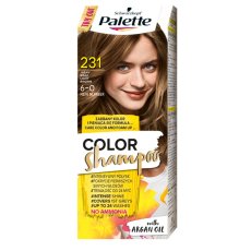 Palette, Color Shampoo szampon koloryzujący do włosów do 24 myć 231 (6-0) Jasny Brąz