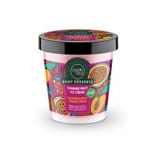 Organic Shop, telové dezerty čistiaci krémový telový peeling Summer Ice Cream 450ml