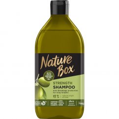 Nature Box, Olivový šampón na poškodené vlasy s olivovým olejom 385 ml