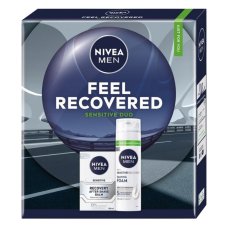 Nivea Zestawy kosmetyków dla mężczyzn Sada peny na holenie Men Feel Recovered 200ml + balzam po holení 100ml