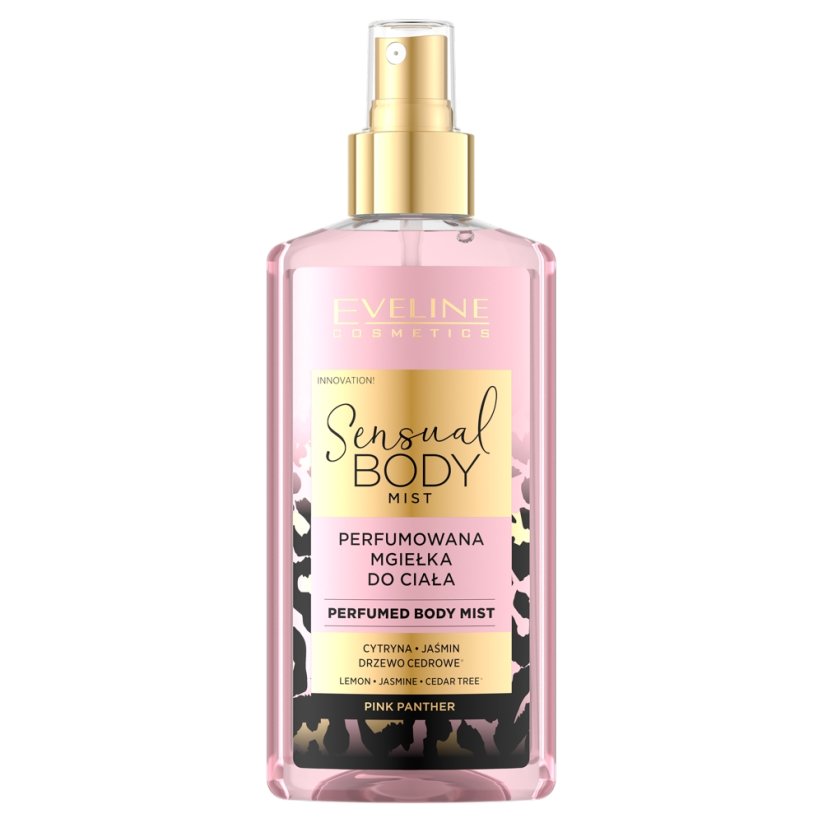 Eveline Cosmetics, Sensual Body Mist parfumovaná telová hmla Pink Panther 150ml