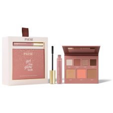 Paese Double Glow Look Set Viacúčelová paleta na líčenie Double Glow Look 16g + maskara 9ml
