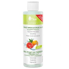 Ava Laboratorium, Čistiaca línia Čistiaci gél na tvár + peeling 2v1 s prírodným grapefruitovým olejom 200ml