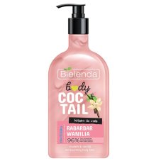 Bielenda, Hydratačné telové mlieko Body Coctail Rebarbora + Vanilka 400ml