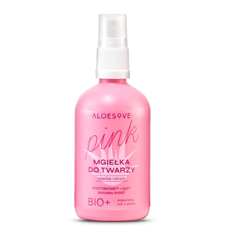 ALOESOVE, Pink mgiełka do twarzy 100ml