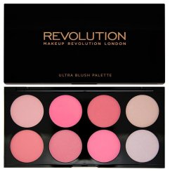 Makeup Revolution, Ultra Professional Blush Palette paleta róży All About Pink 13g