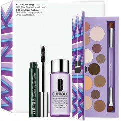 Clinique, Au Naturel Eyes zestaw Limited Edition All About Shadow™ Palette + High Impact™ Mascara 7ml + Take The Day Off™ Makeup Remover 50ml