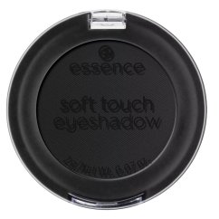Essence, Zamatové očné tiene Soft Touch 06 Pitch Black 2g