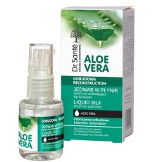 Dr. Sante, Aloe Vera Liquid Silk odbudowujące serum na rozdwajające się końcówki 30ml