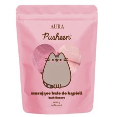 Pusheen Bath Fizzers šumivé guľôčky do kúpeľa Melón a jahoda 6x50g