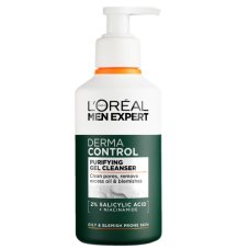 L'Oréal Paris Men Expert Derma Control čistiaci gél na tvár s niacínamidom 260ml