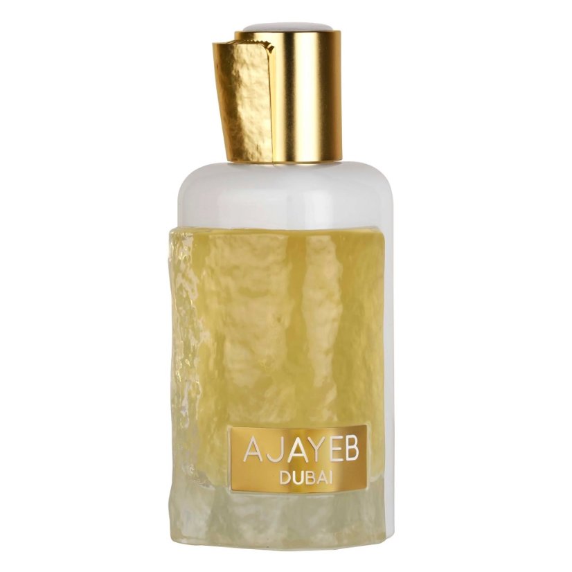 Lattafa Ajayeb Dubai Portrait parfumovaná voda 100ml otevření balení