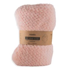 MOHANI_Hair Wrap turban-mikrovláknový ručník na vlasy Pink